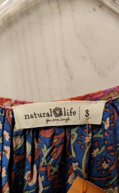 Naturalife Women's Size S Blue Dress