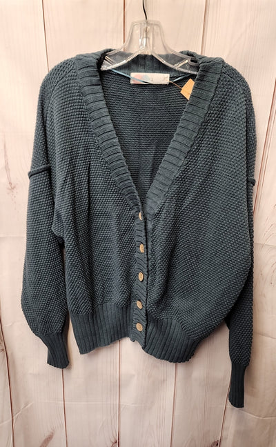 FP Beach Women's Size M Teal Cardigan