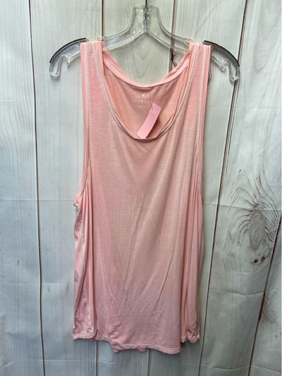 American Eagle Women's Size XL Pink Sleeveless Top