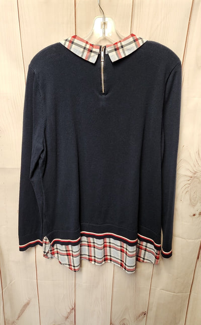 Tommy Hilfiger Women's Size XL Navy Sweater