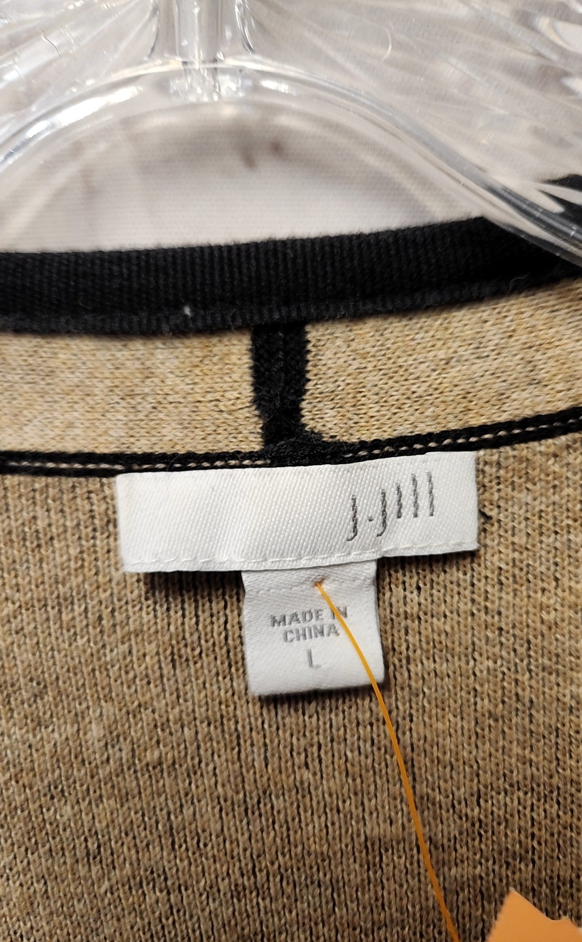 J Jill Women's Size L Black Cardigan