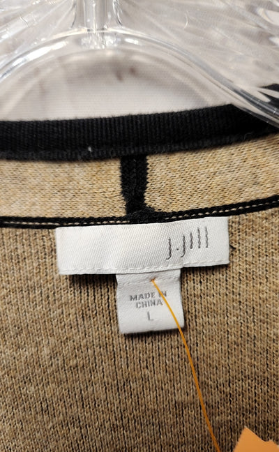 J Jill Women's Size L Black Cardigan