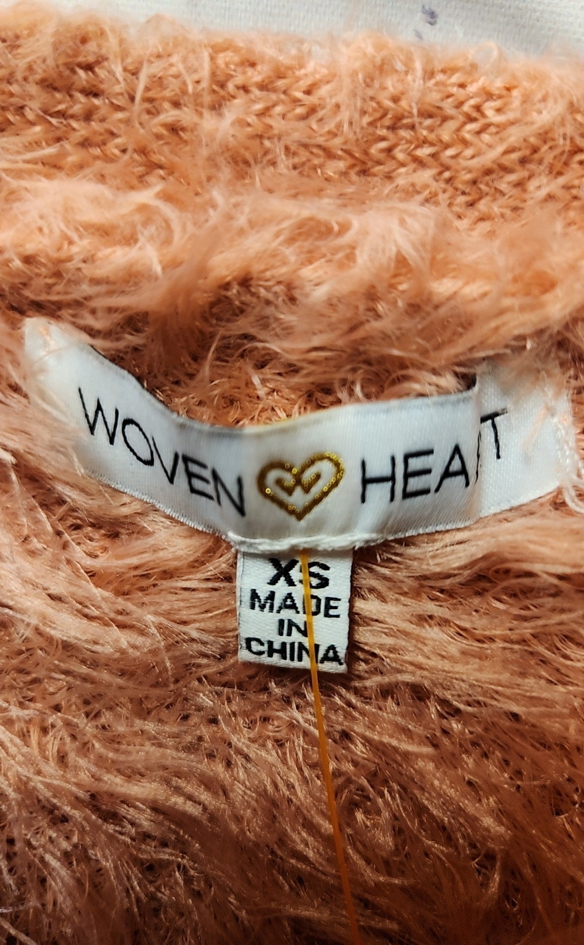 Woven Heart Women's Size XS Pink Short Sleeve Top