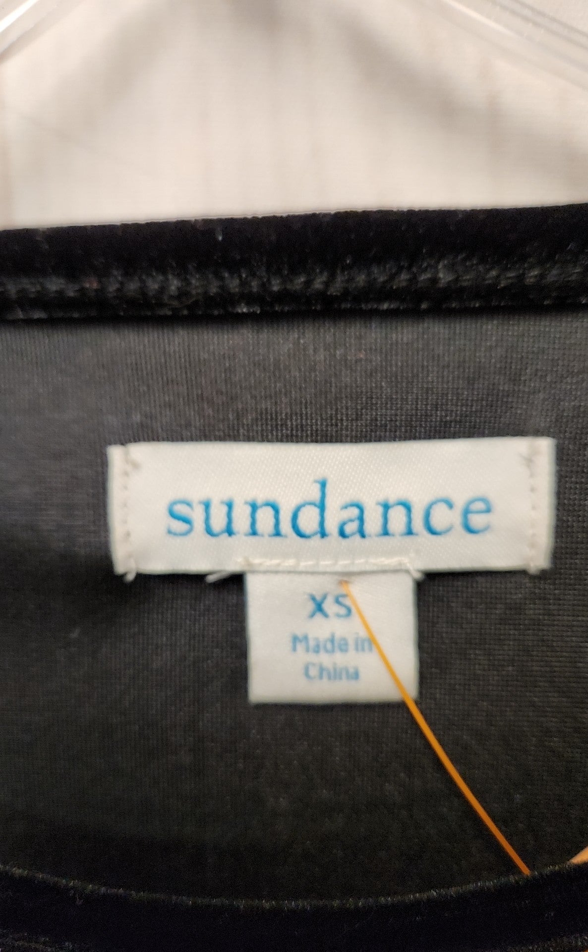 Sundance Women's Size XS Black Long Sleeve Top