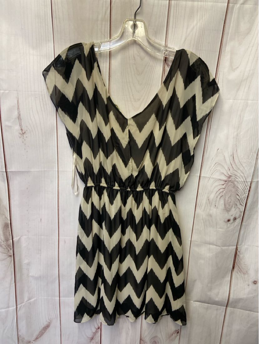 Gianni Bini Women's Size M Black & Tan Dress