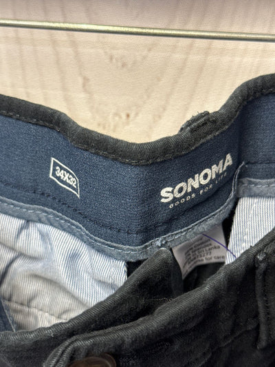 Sonoma Men's Size 34x32 Black Pants