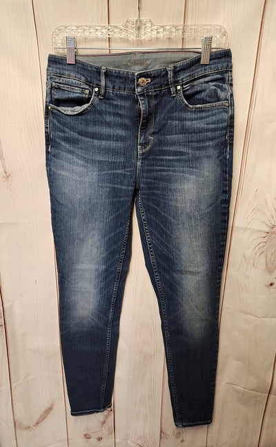 White House Black Market Women's Size 28 (5-6) Blue Jeans The Skinny High Rise