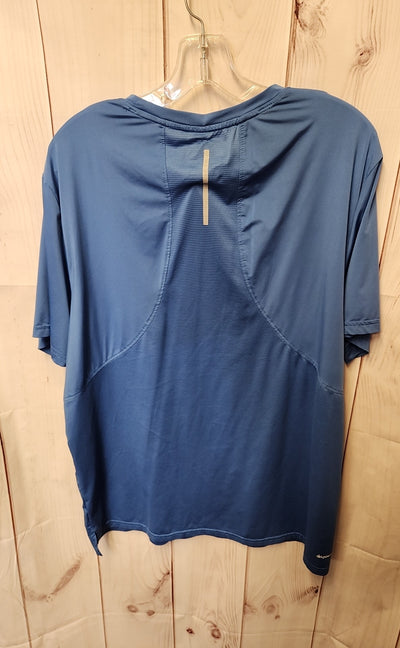 Russell Men's Size L Blue Shirt