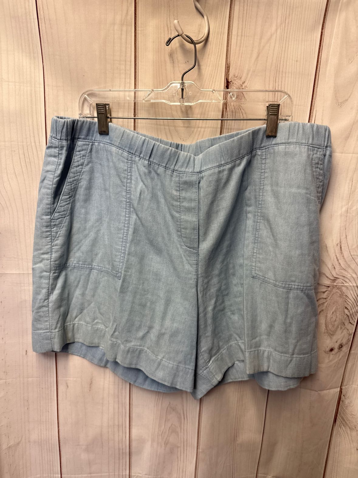 J Jill Women's Size XL Light Blue Shorts