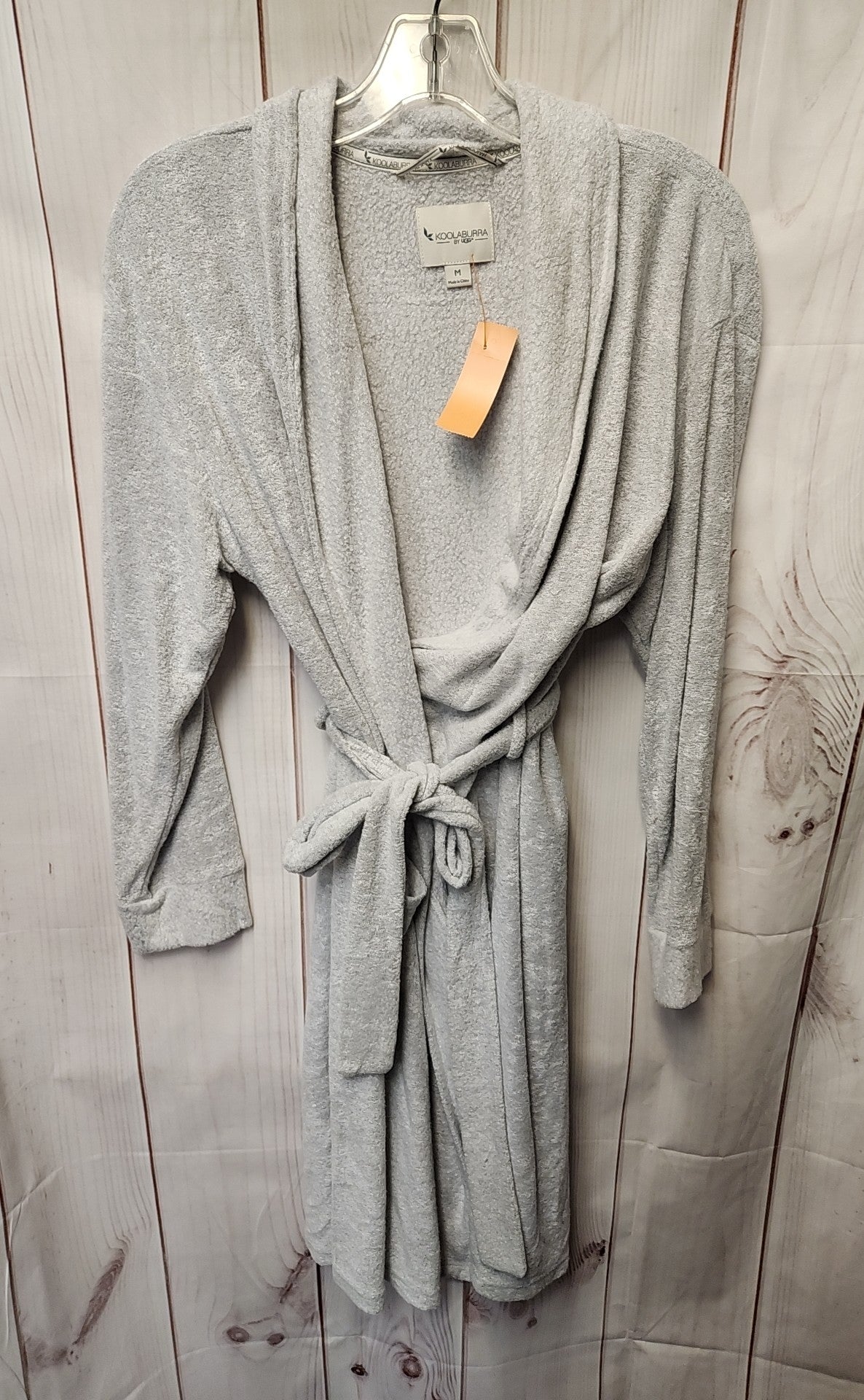 Koolaburra Women's Size M Gray Robe
