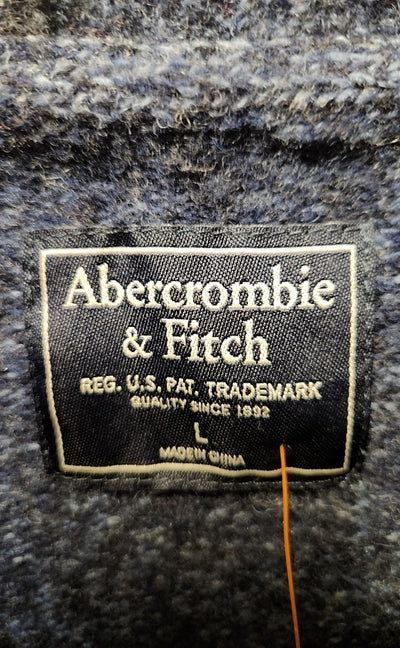 Abercrombie & Fitch Men's Size L Navy Sweater