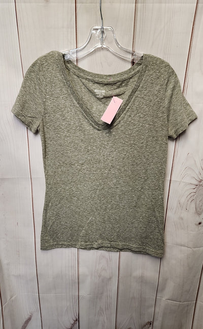 Mossimo Women's Size S Gray Short Sleeve Top