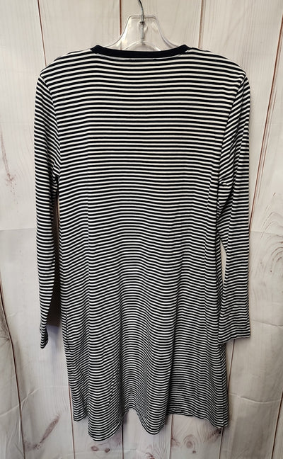 J Crew Women's Size M Navy Dress