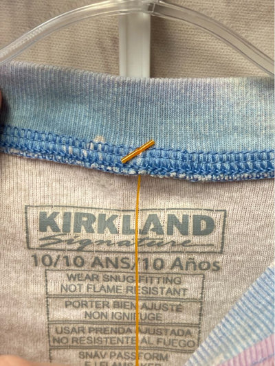 Kirkland Girl's Size 10 Blue & Pink Pajamas