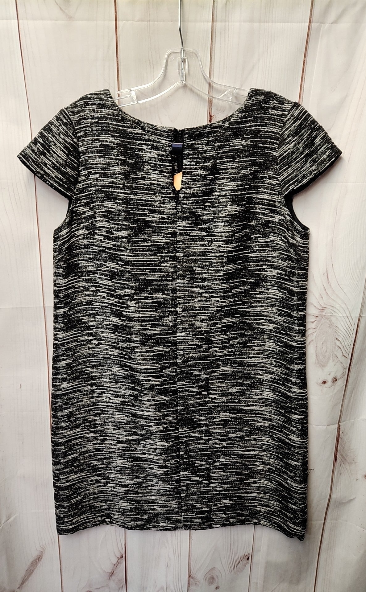Tahari Women's Size 10 Petite Black & White Dress