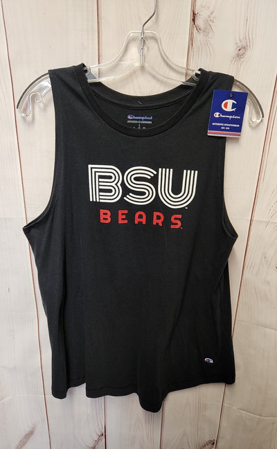 NWT Champion Men's Size L Black Shirt BSU Bears