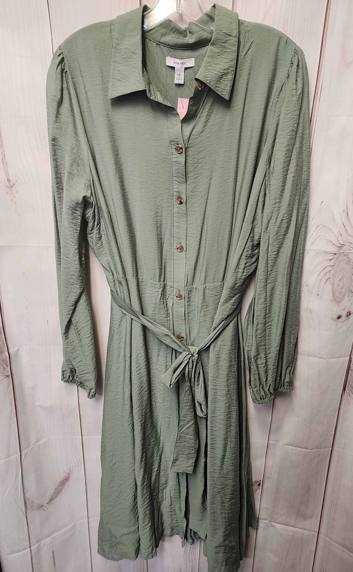 Nine West Women's Size XXL Green Dress