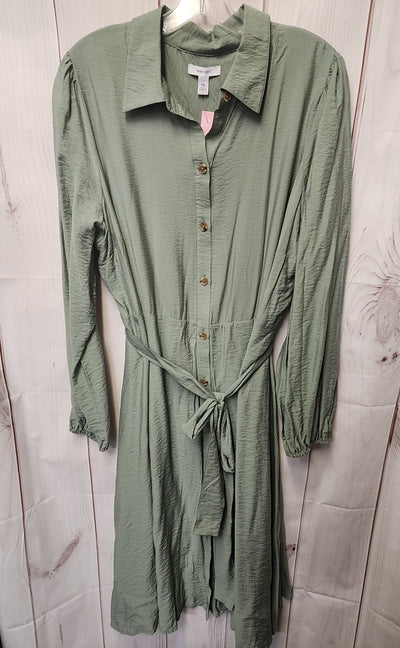 Nine West Women's Size XXL Green Dress