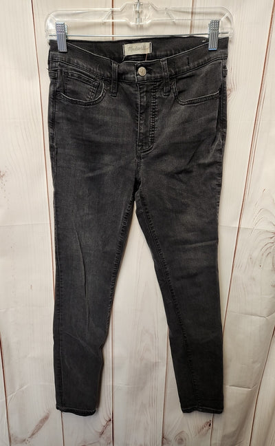 Madewell Women's Size 27 (3-4) Black Jeans Roadtripper