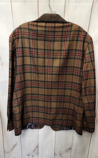 Tallia Men's Size 46 Brown Sport Coat