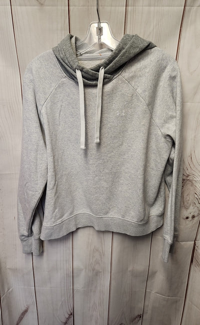Under Armour Women's Size M Gray Hooded Sweatshirt