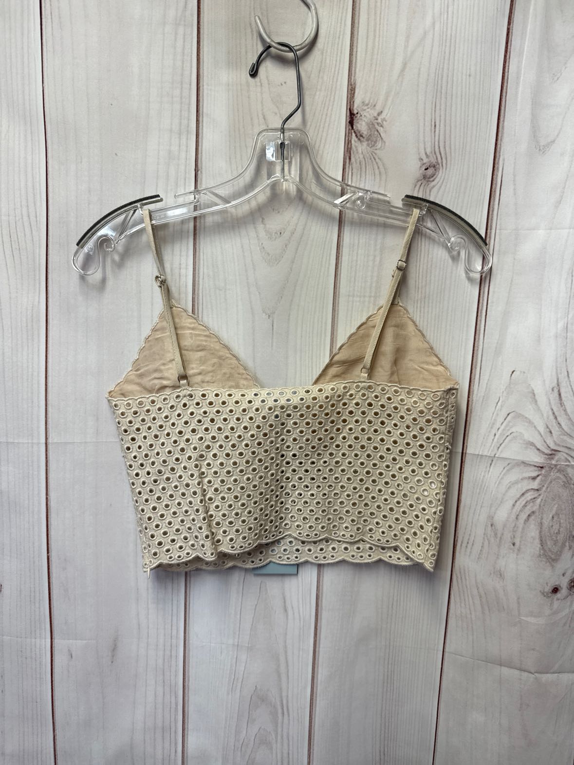 NWT Antonio Melani Women's Size 0 Beige Sleeveless Top