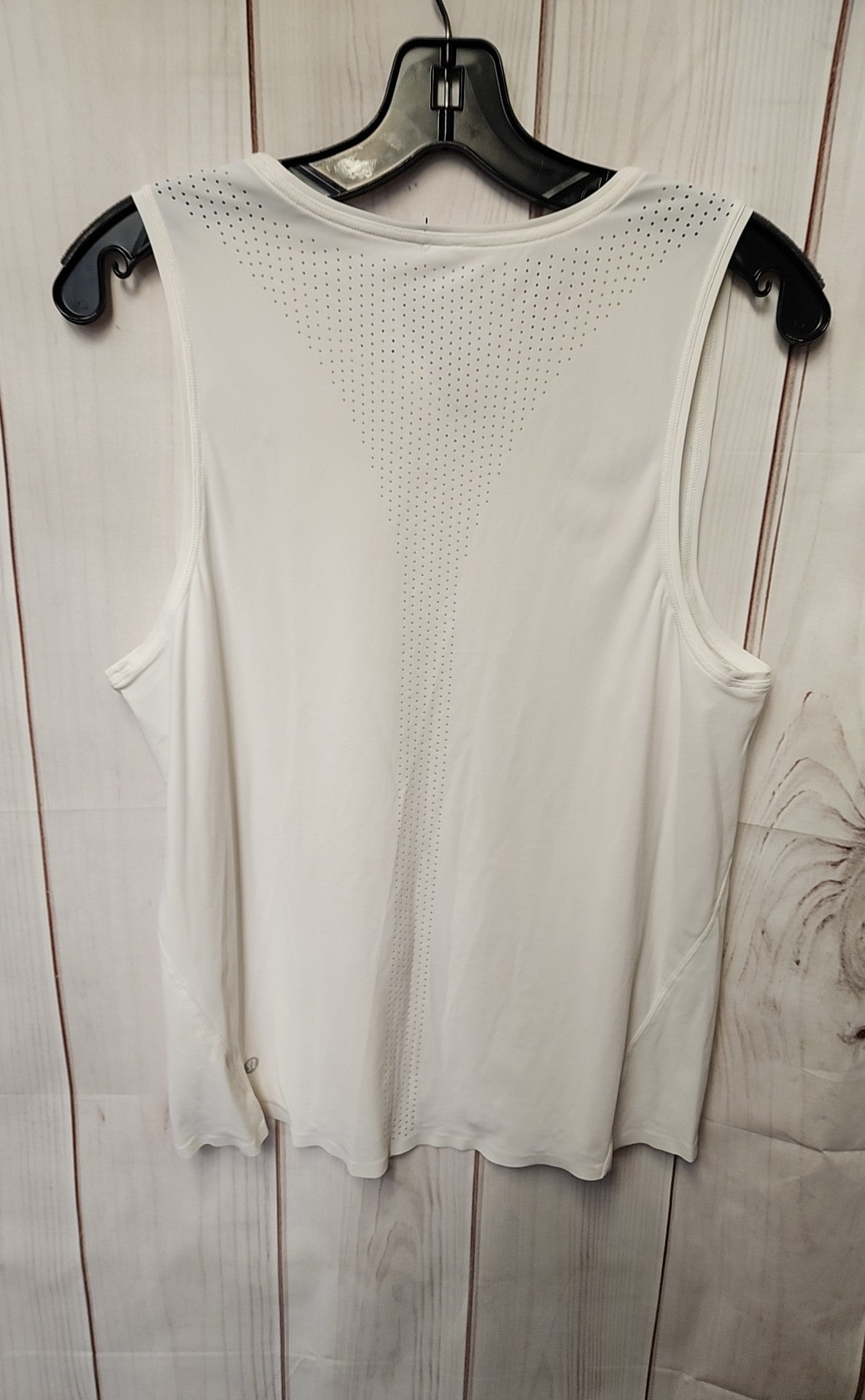 Lululemon Women's Size 8 White Sleeveless Top