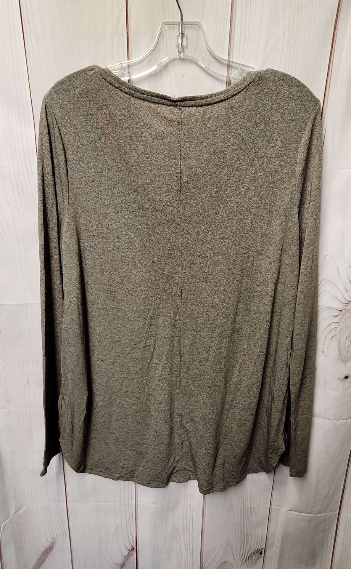 Mossimo Women's Size XL Gray Long Sleeve Top