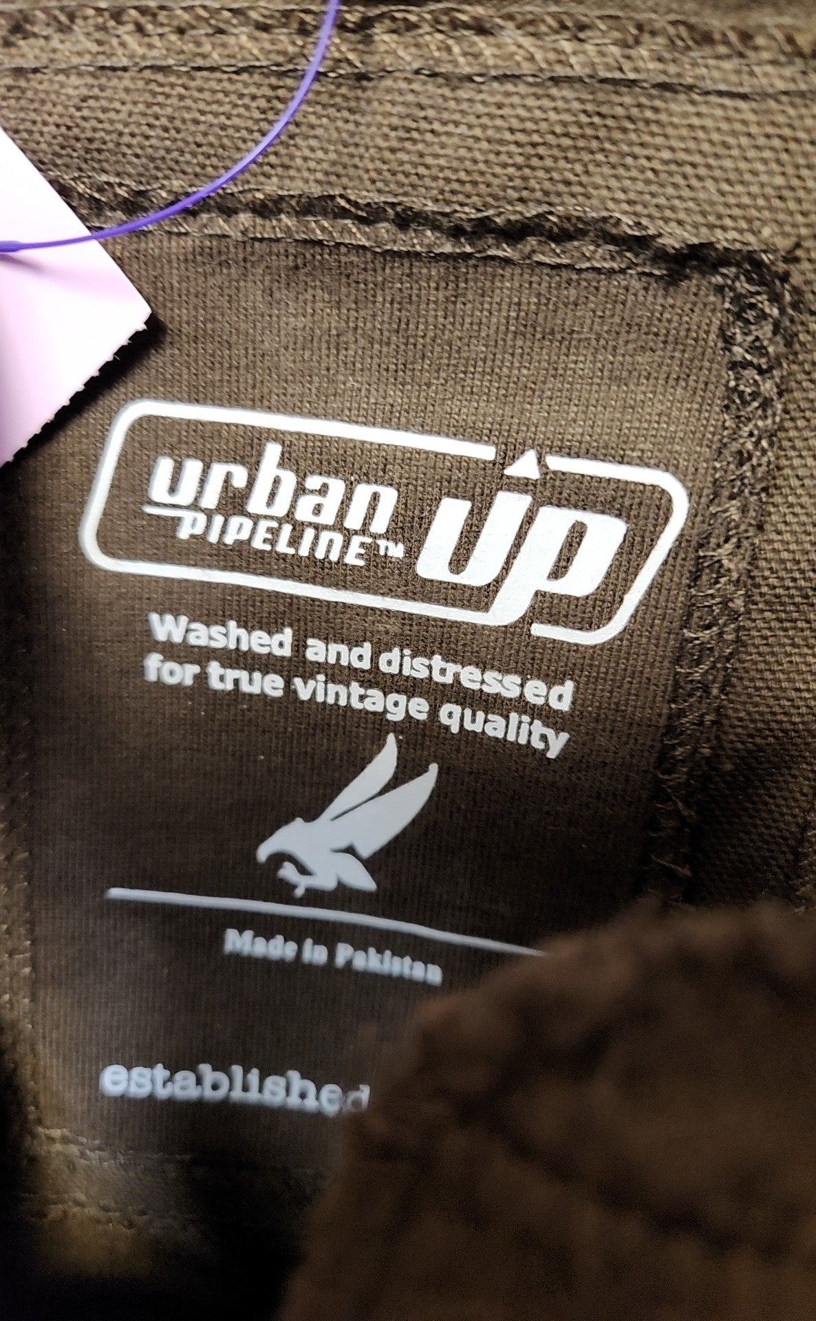 NWT Urban Pipeline Men's Size XL Brown Shirt