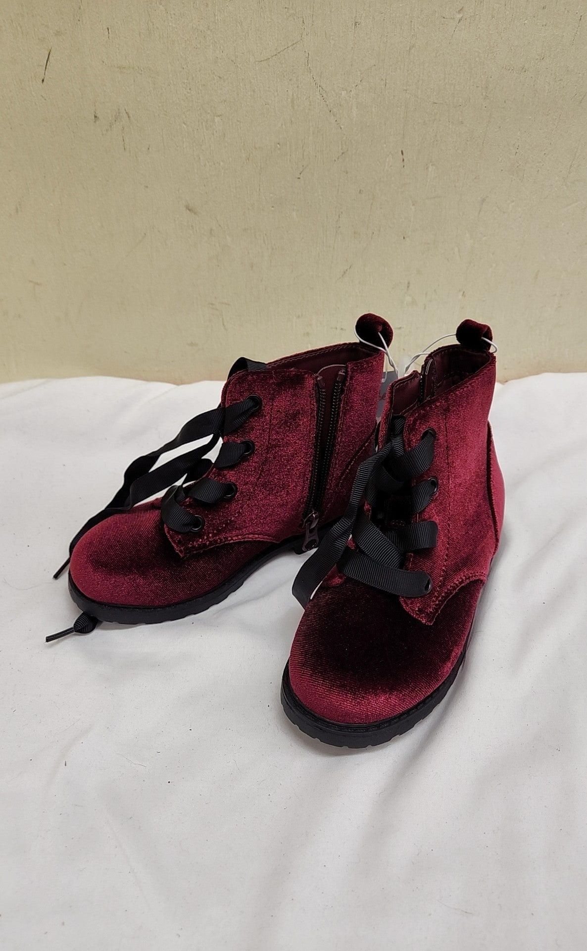 NWT Cat & Jack Girl's Size 11 Red Boots