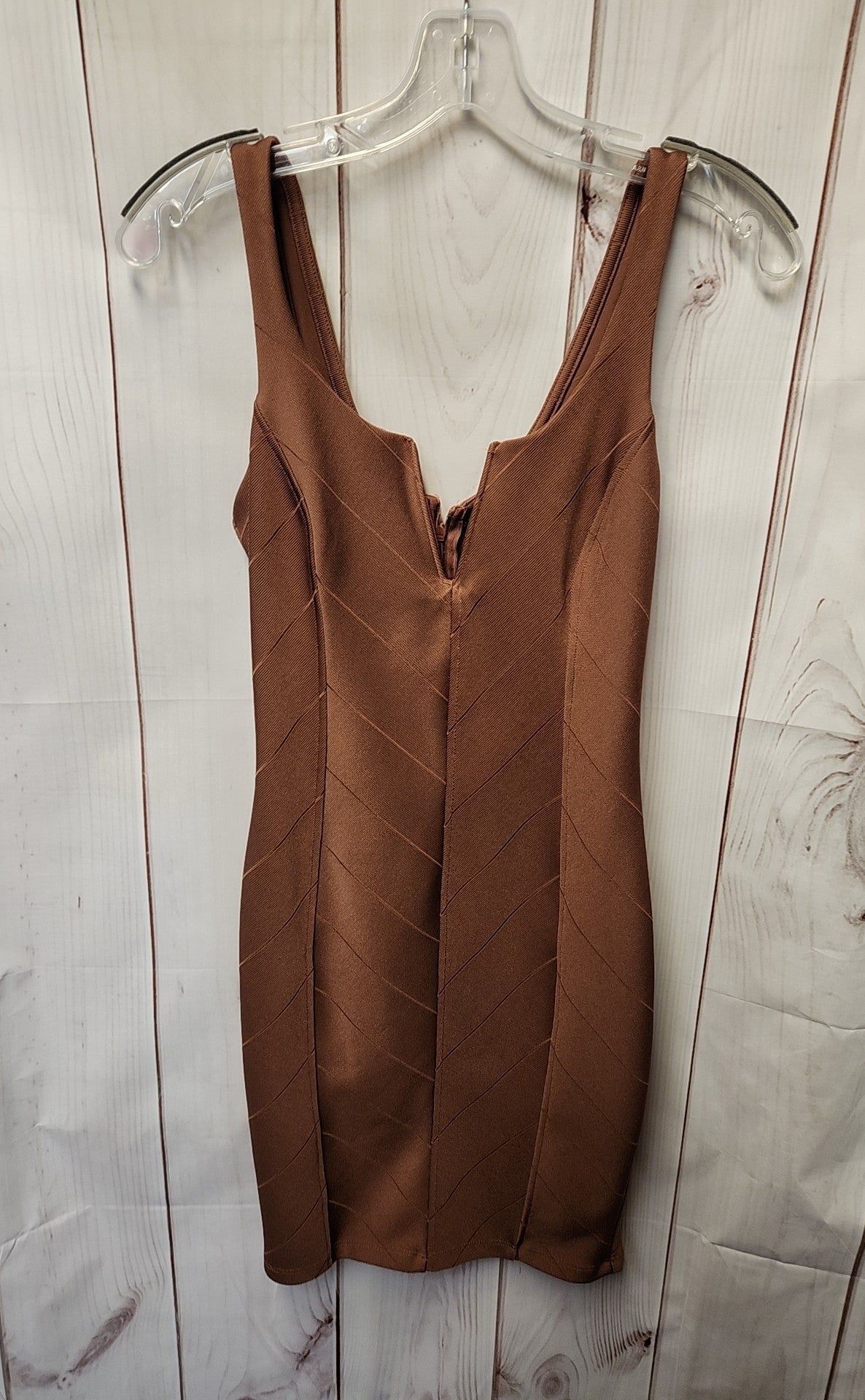 Haute Monde Women's Size M Brown Dress