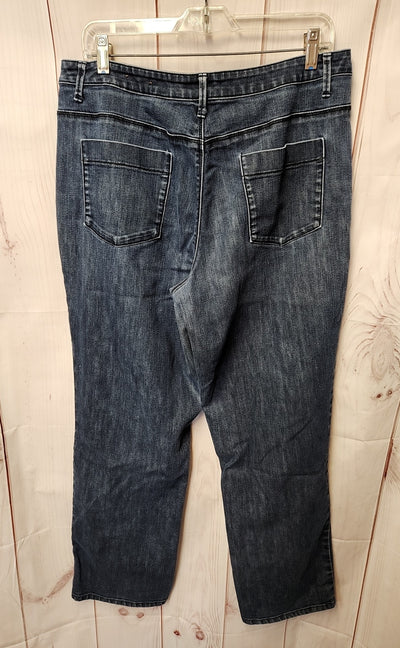 Coldwater Creek Women's Size 33 (15-16) Blue Jeans