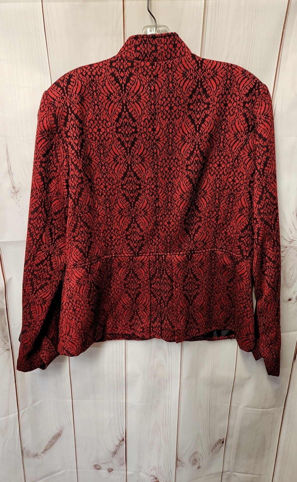 Coldwater Creek Women's Size 16 Red & Black Jacket