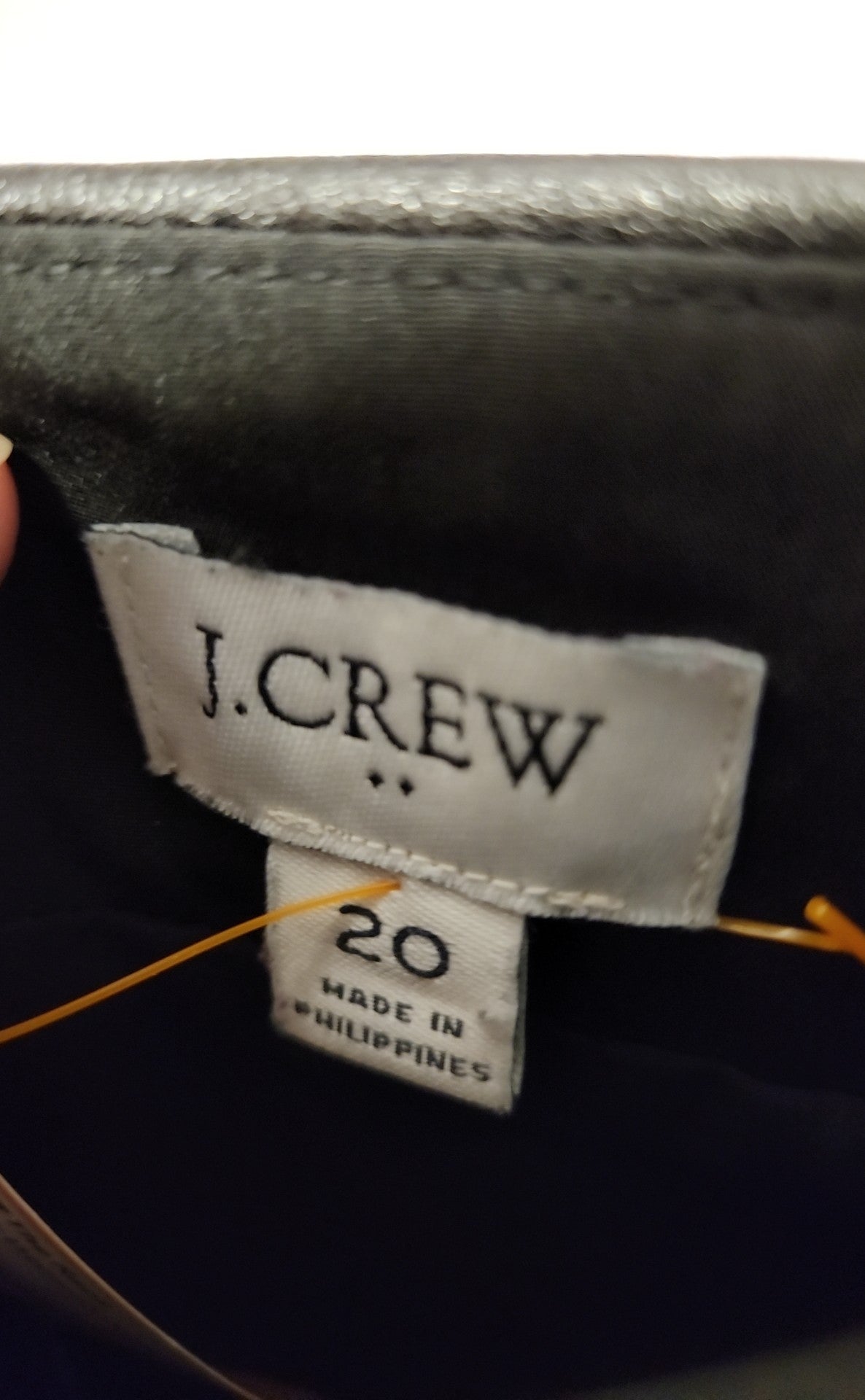 J Crew Women's Size 20 Black Skirt