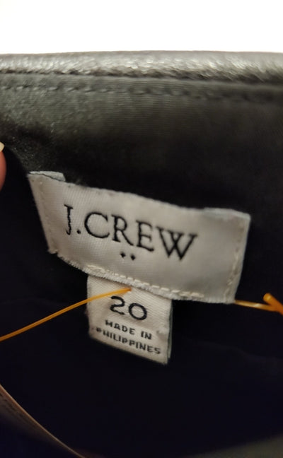 J Crew Women's Size 20 Black Skirt