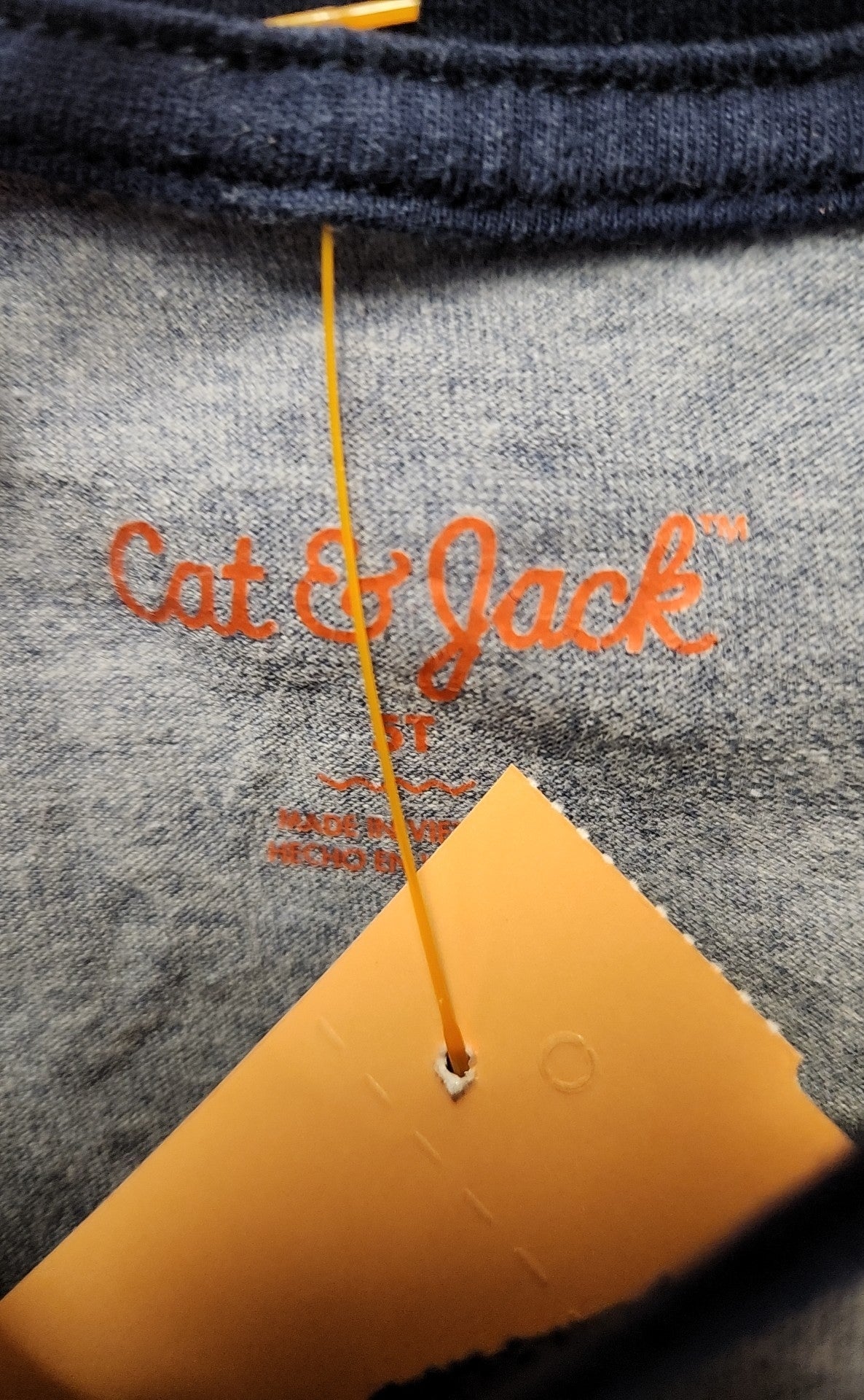 Cat & Jack Boy's Size 5 Blue Shirt