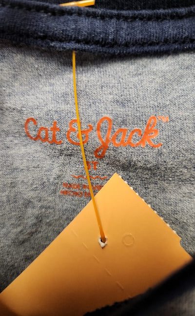 Cat & Jack Boy's Size 5 Blue Shirt