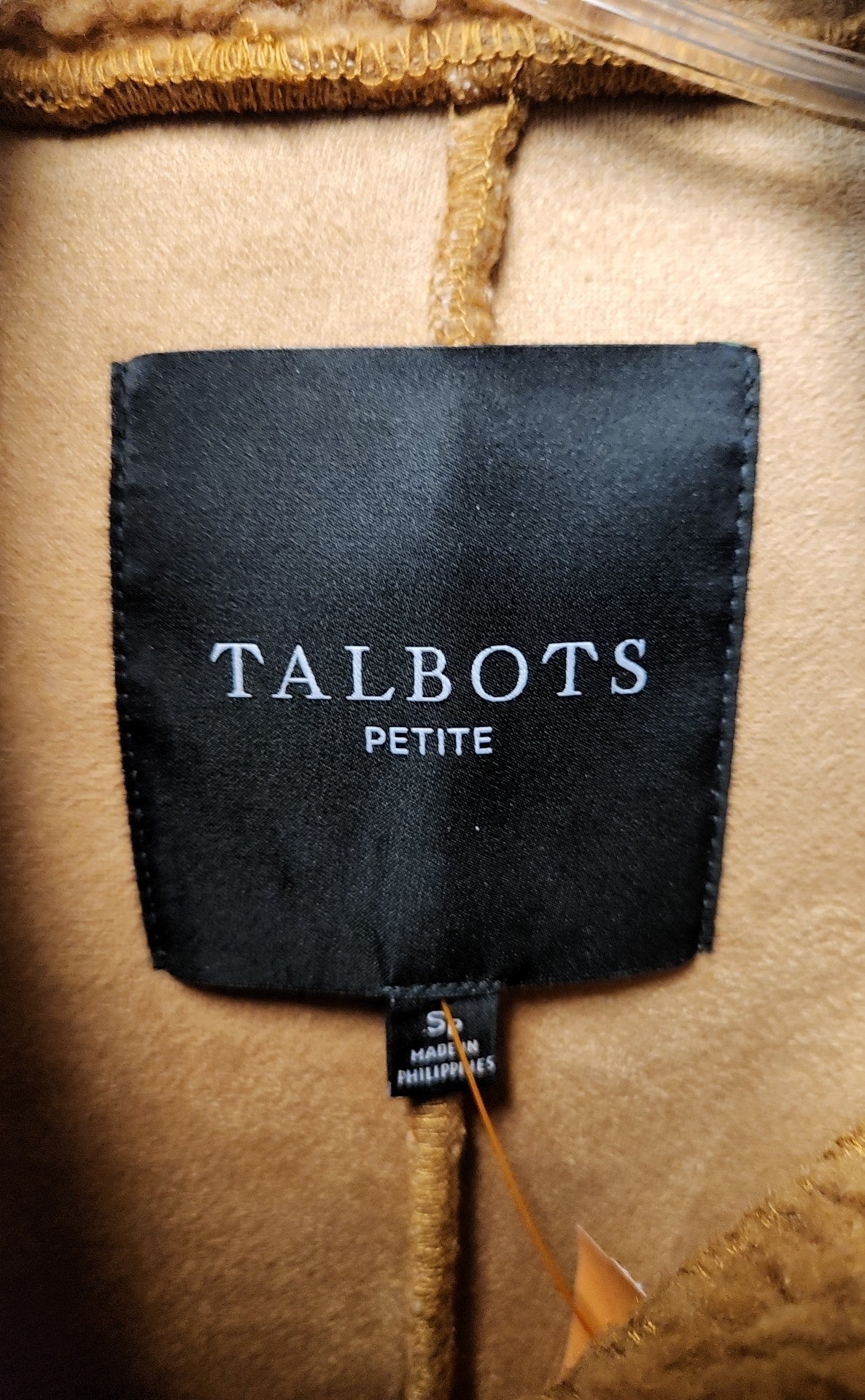 Talbots Women's Size S Petite Brown Jacket