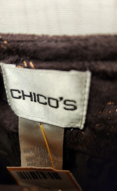 Chico's Women's Size 2 = US L Brown Skirt