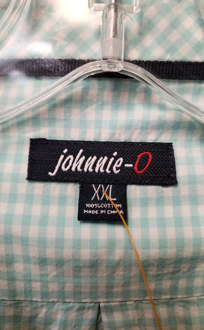 johnnie-O Men's Size XXL Light Blue Shirt