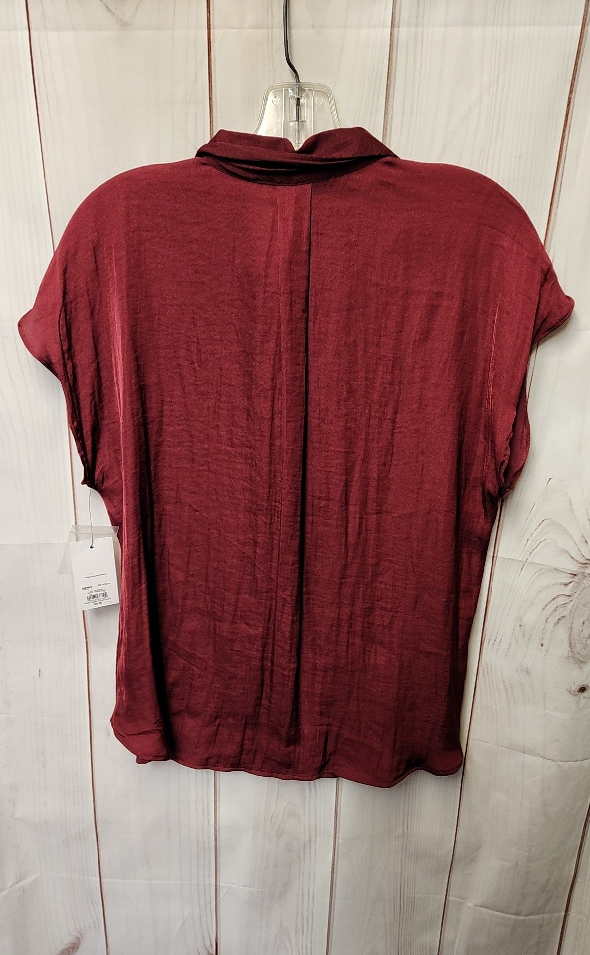 NWT Nine West Women's Size M Red Short Sleeve Top