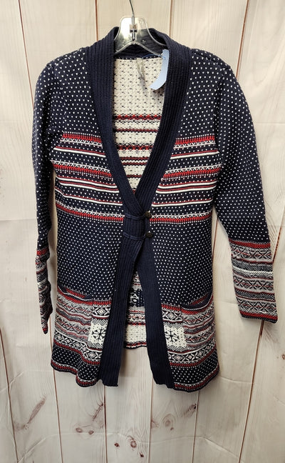 Hanna Andersson Women's Size M Navy Cardigan