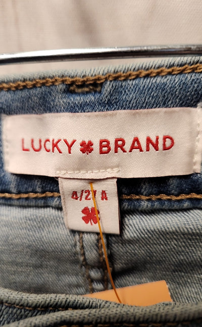 Lucky Brand Women's Size 27 (3-4) Blue Jeans Ava Mid Rise Skinny