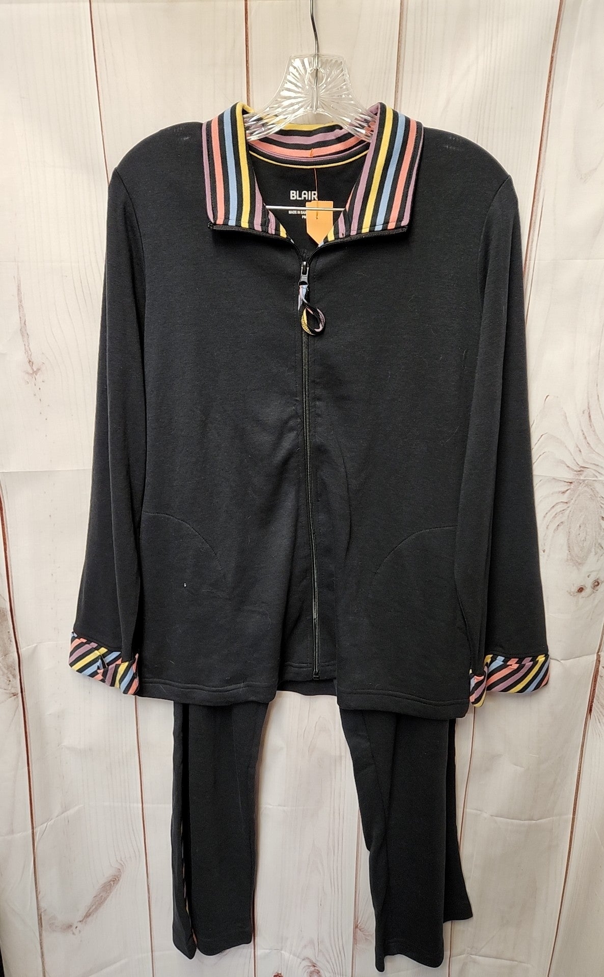 Blair Women's Size M Petite Black Pajamas