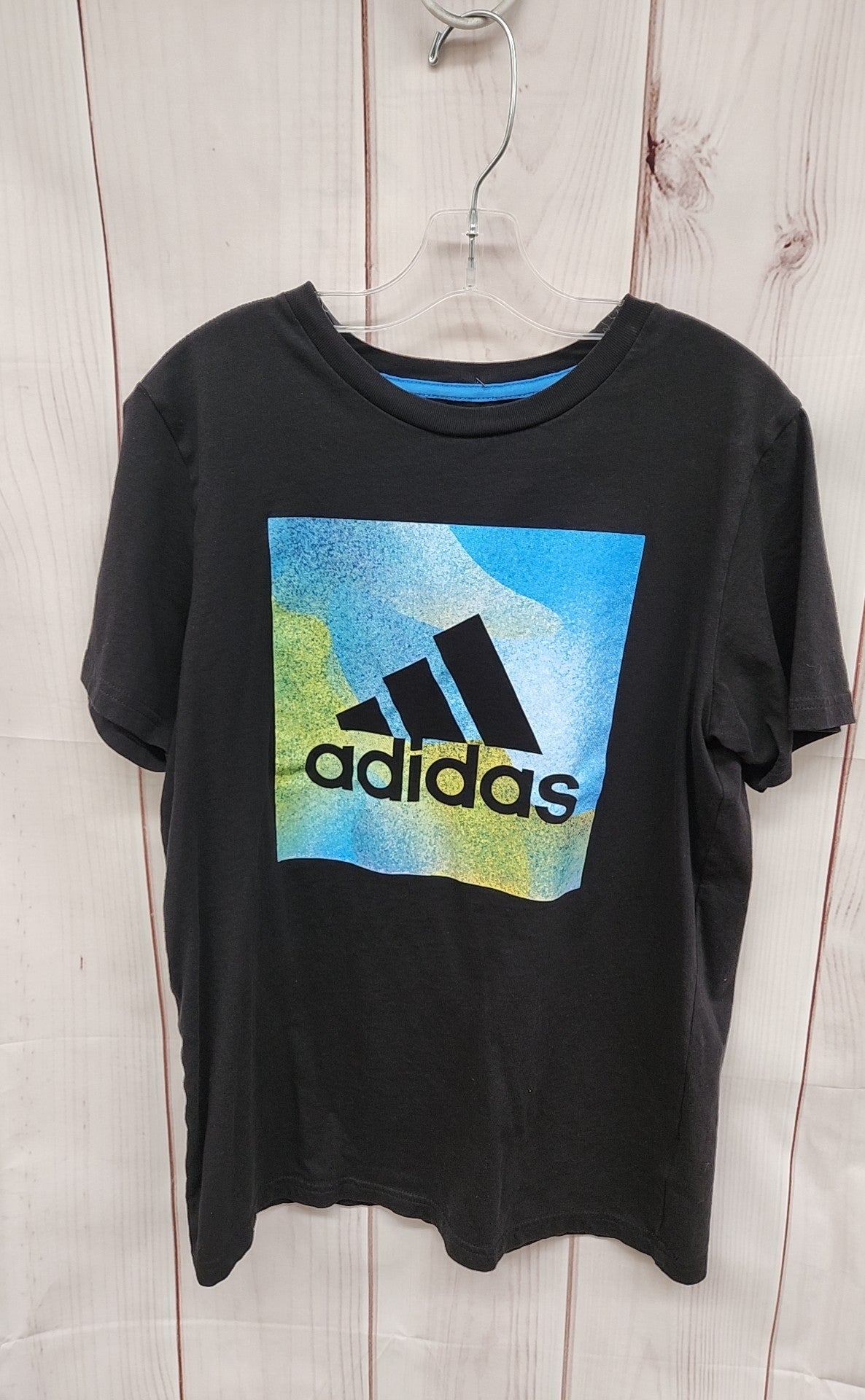 Adidas Boy's Size 14/16 Black Shirt