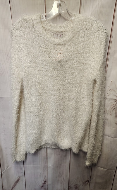 So Women's Size S White Sweater