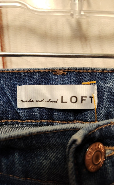 Loft Women's Size 29 (7-8) Blue Jeans The Wide Leg