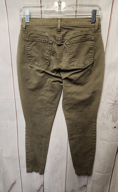 J Brand Women's Size 26 (1-2) Olive Green Pants