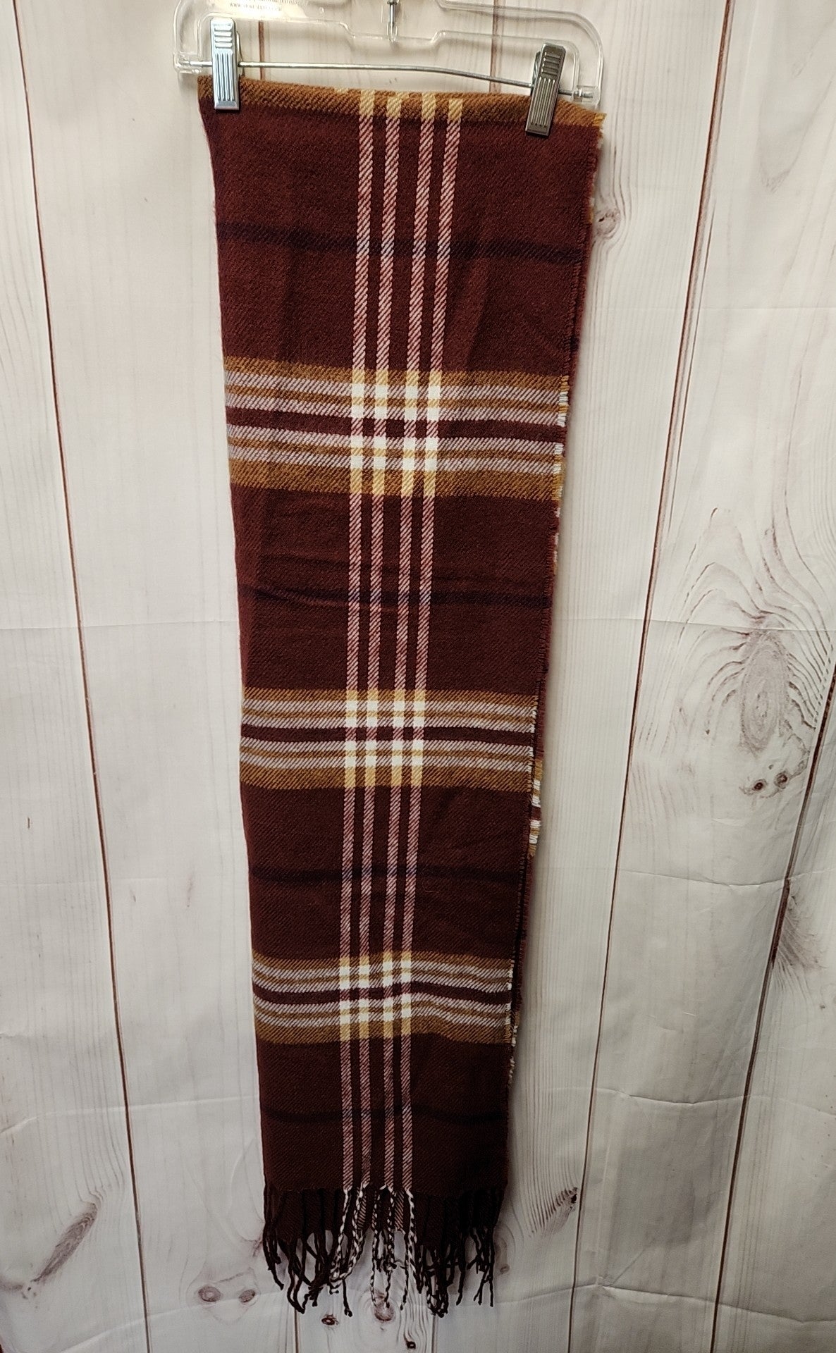 Steve Madden Maroon Winter Scarf