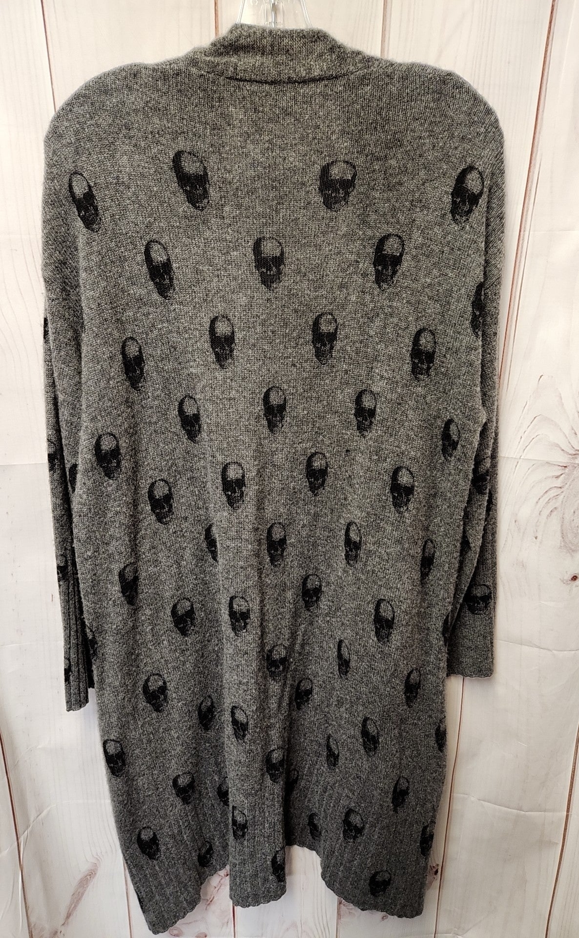 Skull Cashmere Women's Size XS Gray Cardigan